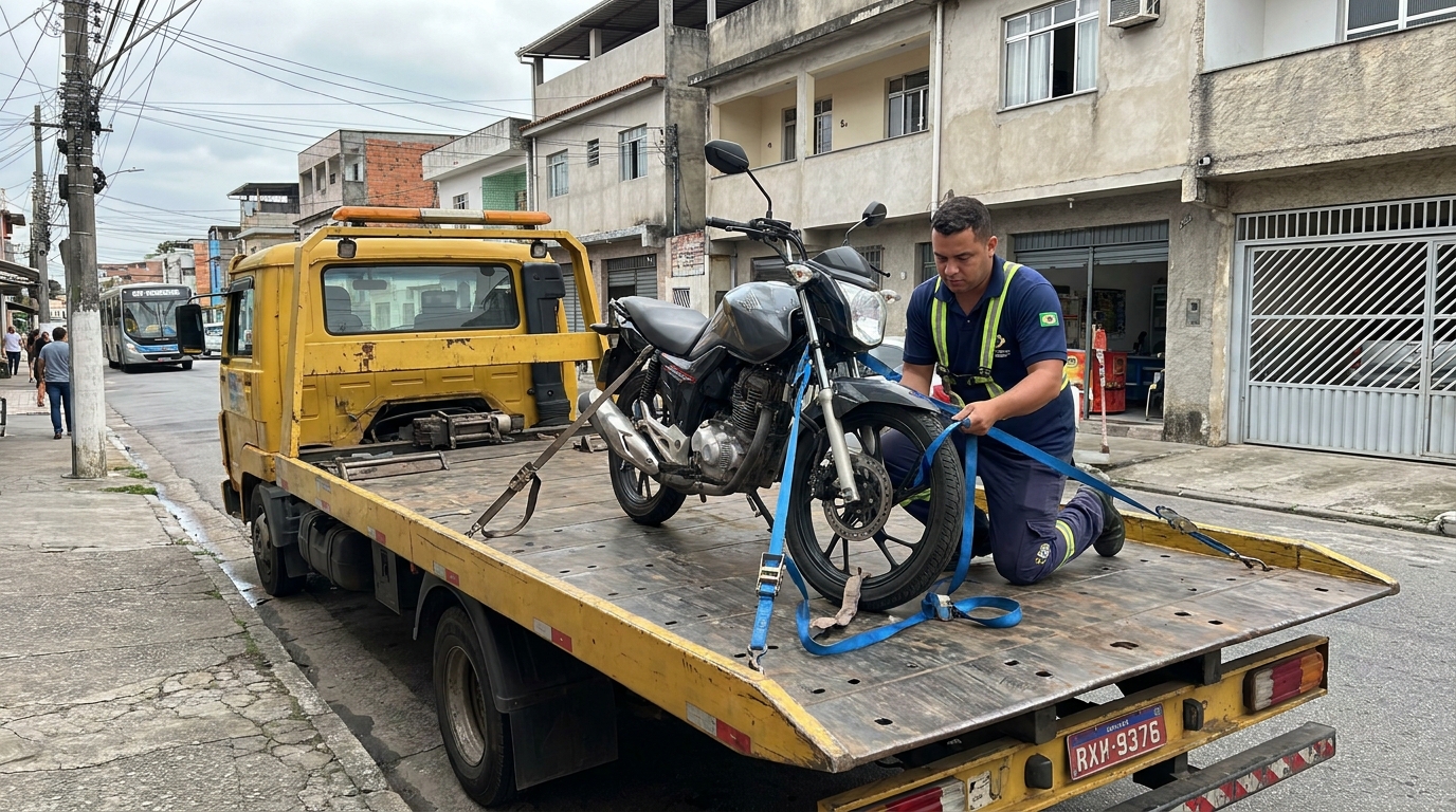 Auxílio para Moto no Local no Jaguari, Itaquaquecetuba‑SP