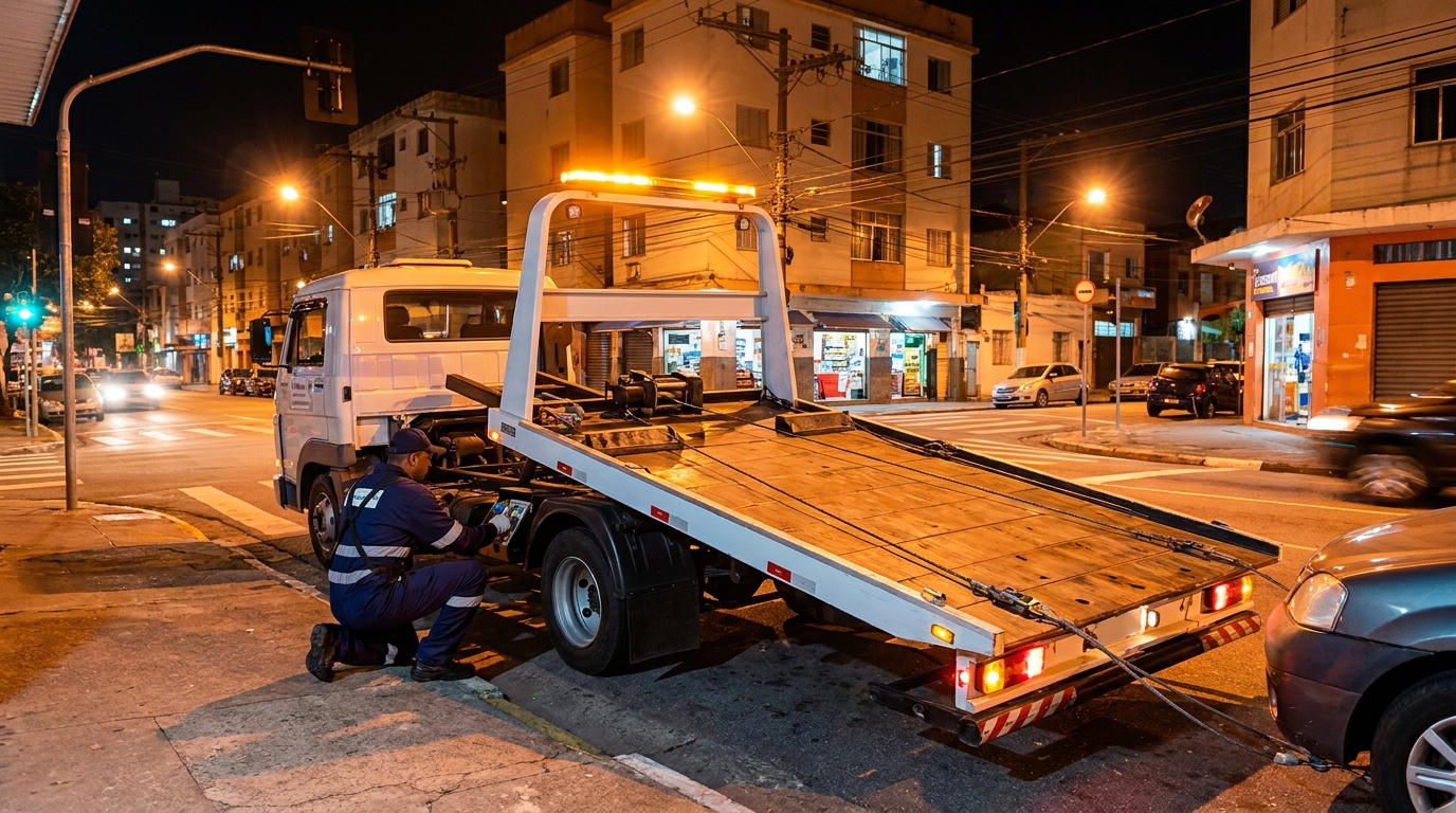 Guincho 24h profissional no Centro, Itaquaquecetuba‑SP